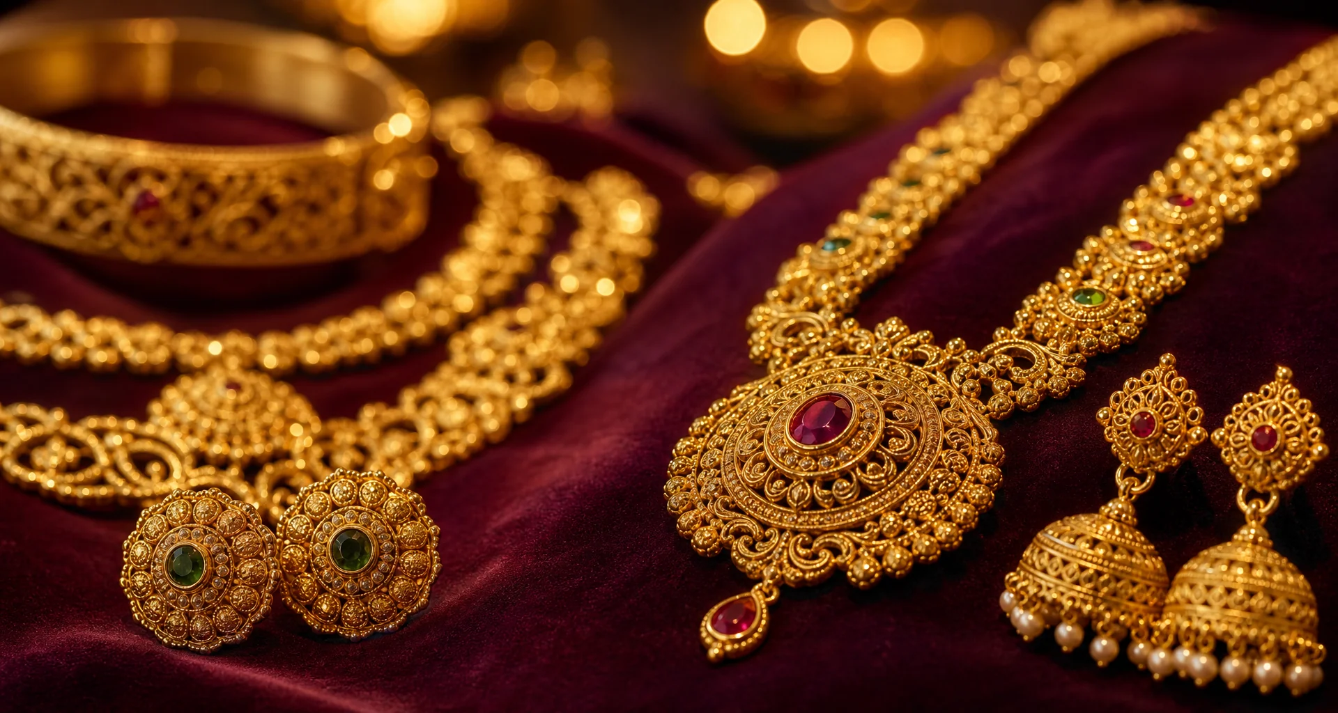Gujrat Jewellers Handcrafted 22K Sovereign Gold Bangles